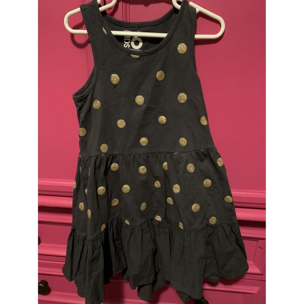 Adorable Comfy Polka Dotted Dress By Cotton On Size 6